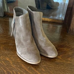 Sam Edelman Tan Suede Ankle Boots